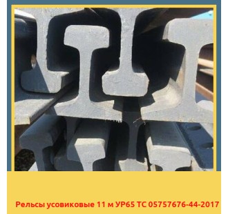 Рельсы усовиковые 11 м УР65 ТС 05757676-44-2017 в Караганде