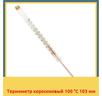 Термометр керосиновый 100 °С 103 мм в Караганде